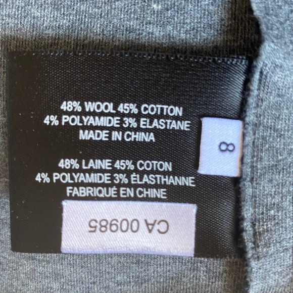 Proenza Schouler black wrap dress size 8 - Picture 6 of 6